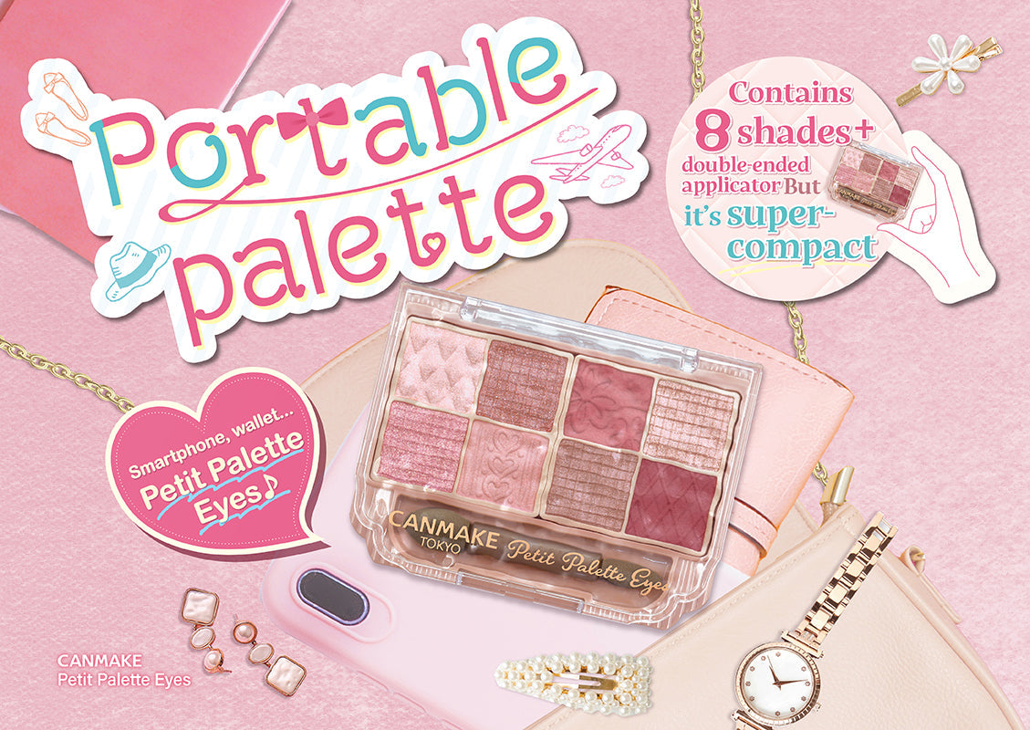 Take it whenever you go out, wherever you’re going‼ Portable palette🛫🎀