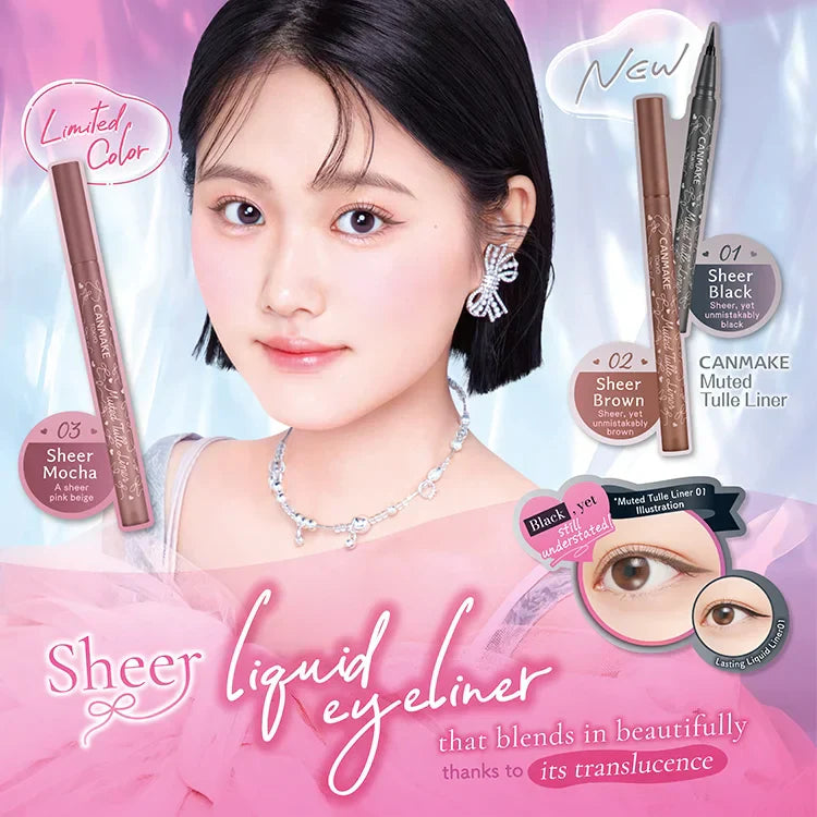 Sheer liquid eyeliner 💓