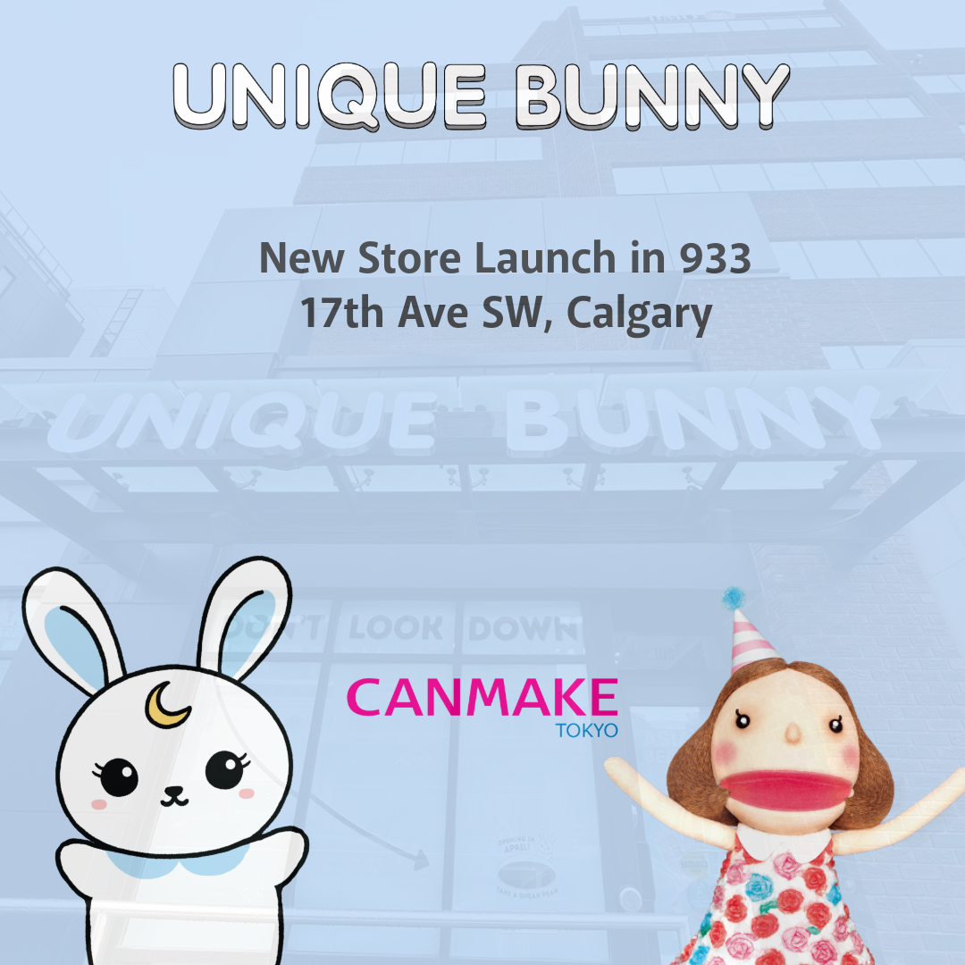 CANMAKE Lands at UniqueBunny Calgary 💕