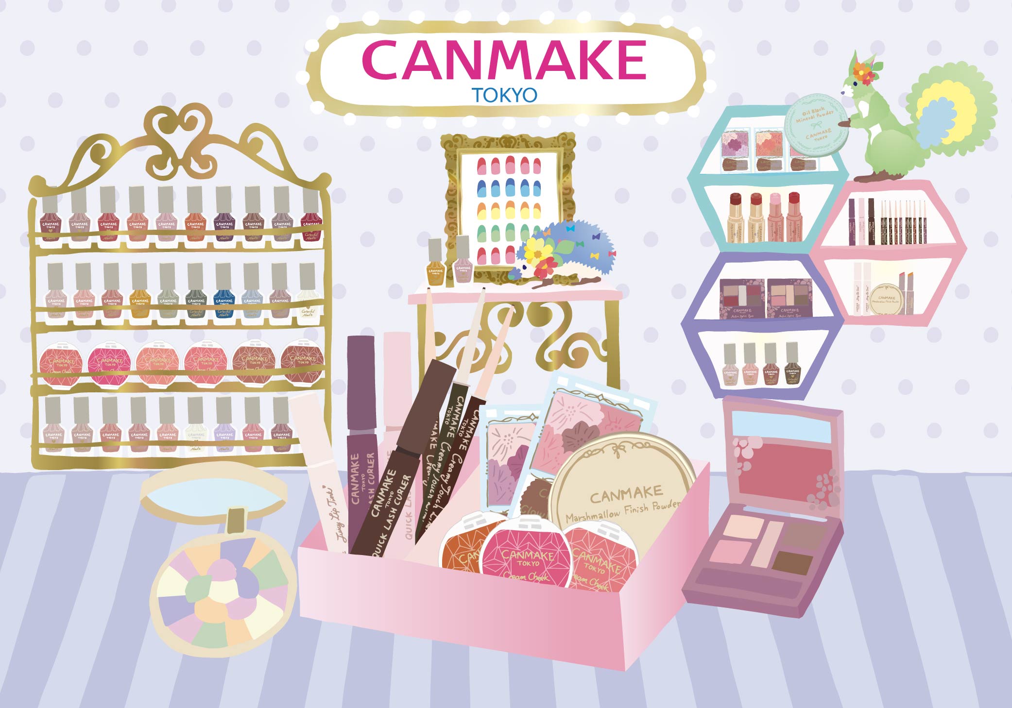 VOL 60. Unleash your eye makeup potential    by  CANMAKE